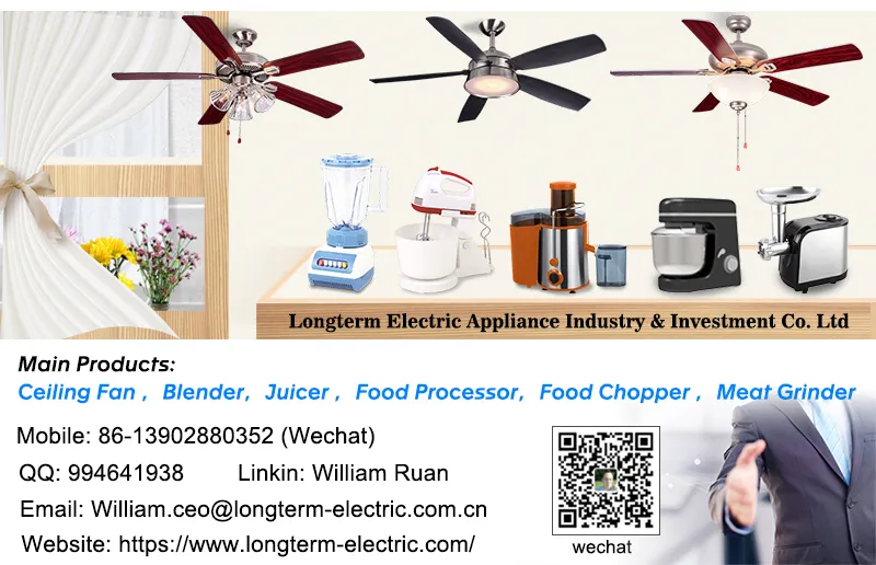 1.5L Home Appliance for Food Processfer Blender and Juicer with Plastic Big Jar