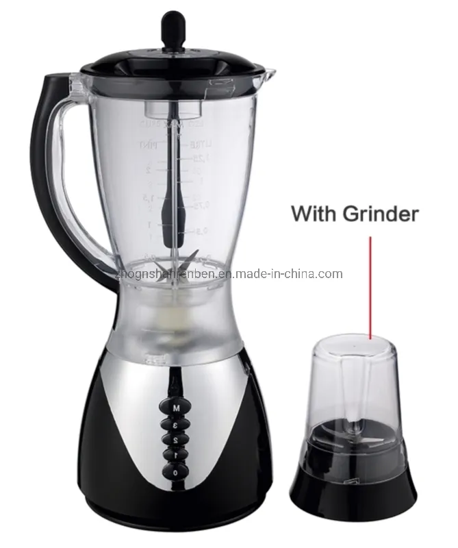 1731 Multi Function Electric Blender with Electroplate Housing Could Be Customized