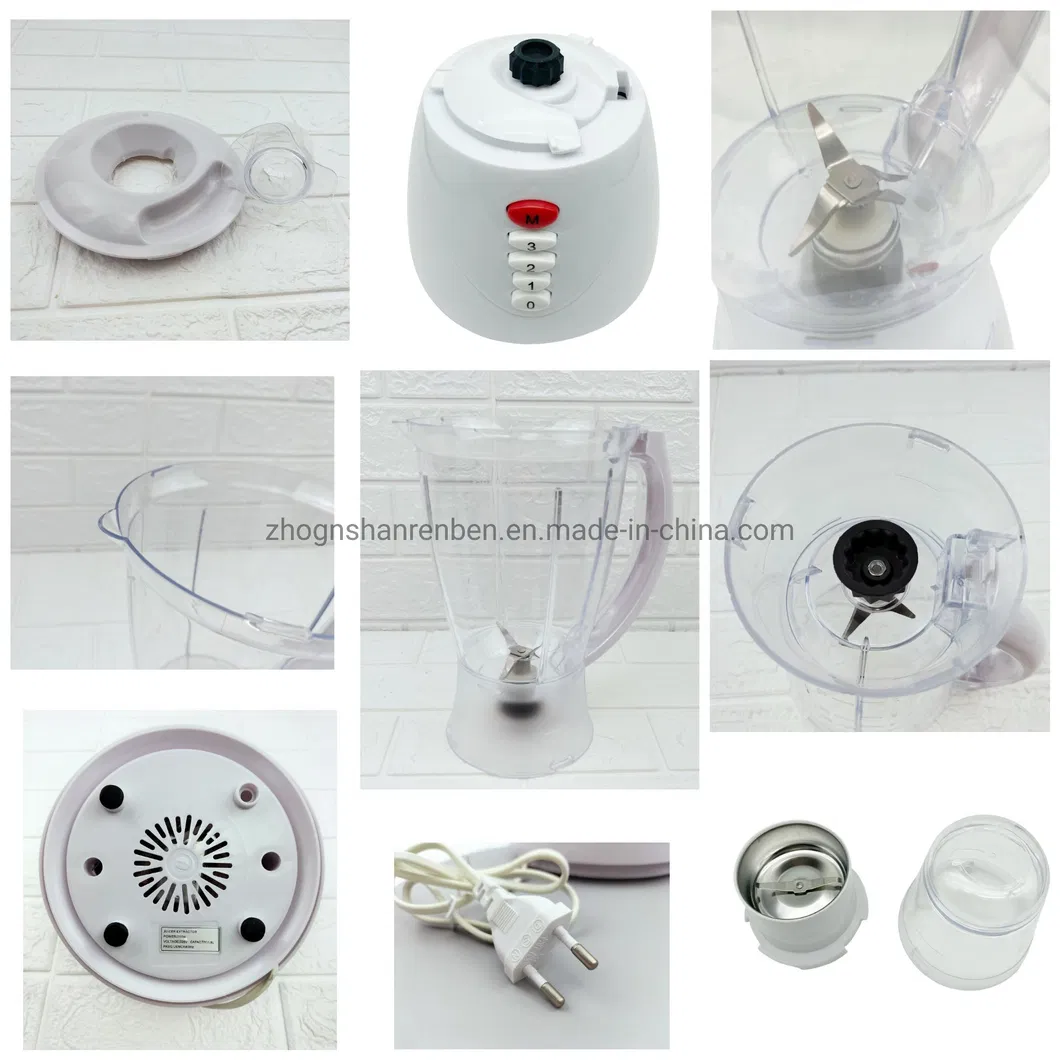 1731 Multi Function Electric Blender with Electroplate Housing Could Be Customized