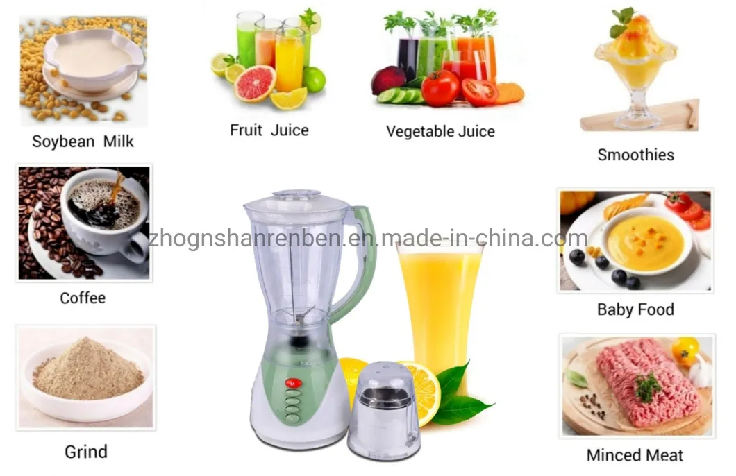 2 in 1 Kitchen Electric 1731 Juicer Machine with PC/PS Jar