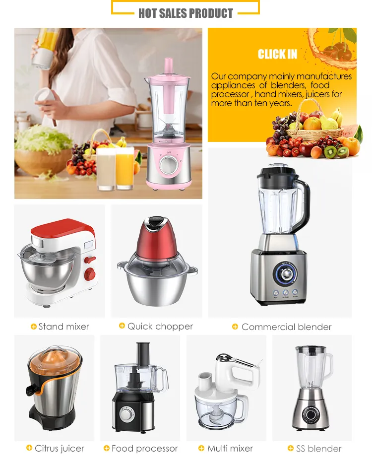 Electric Kitchen Fruit Vegetable Juicer Blender