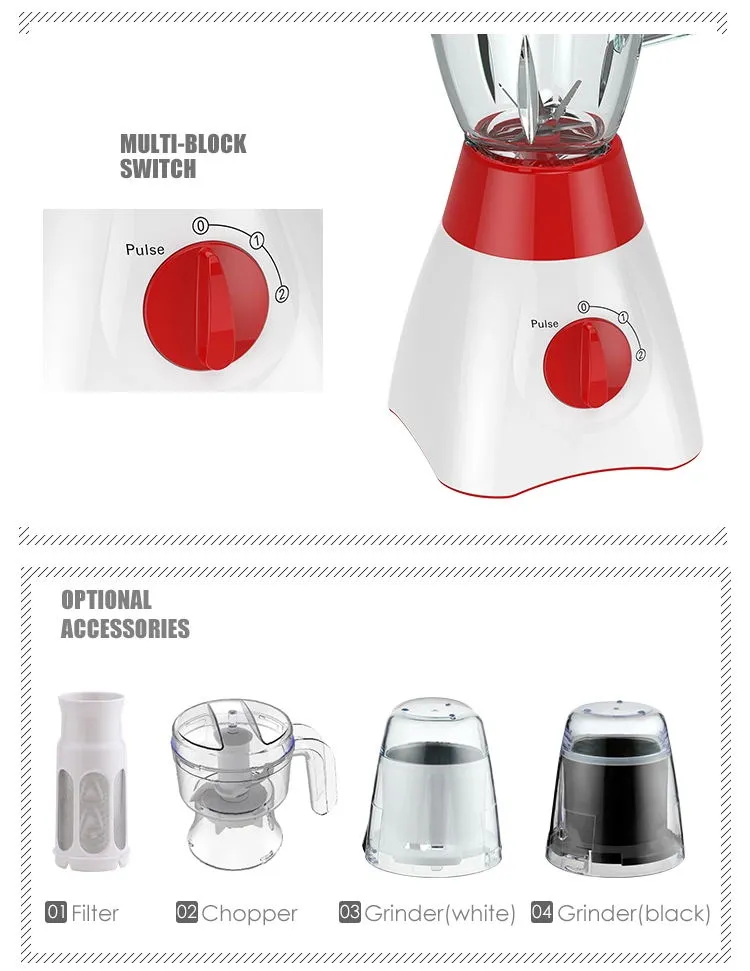 Kitchen Food Processor Fruit Vegetable Juicer Food Blender