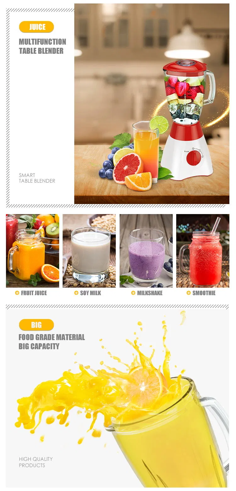 Multifunction Kitchen Electric Food Fruit Vegetable Juice Blender